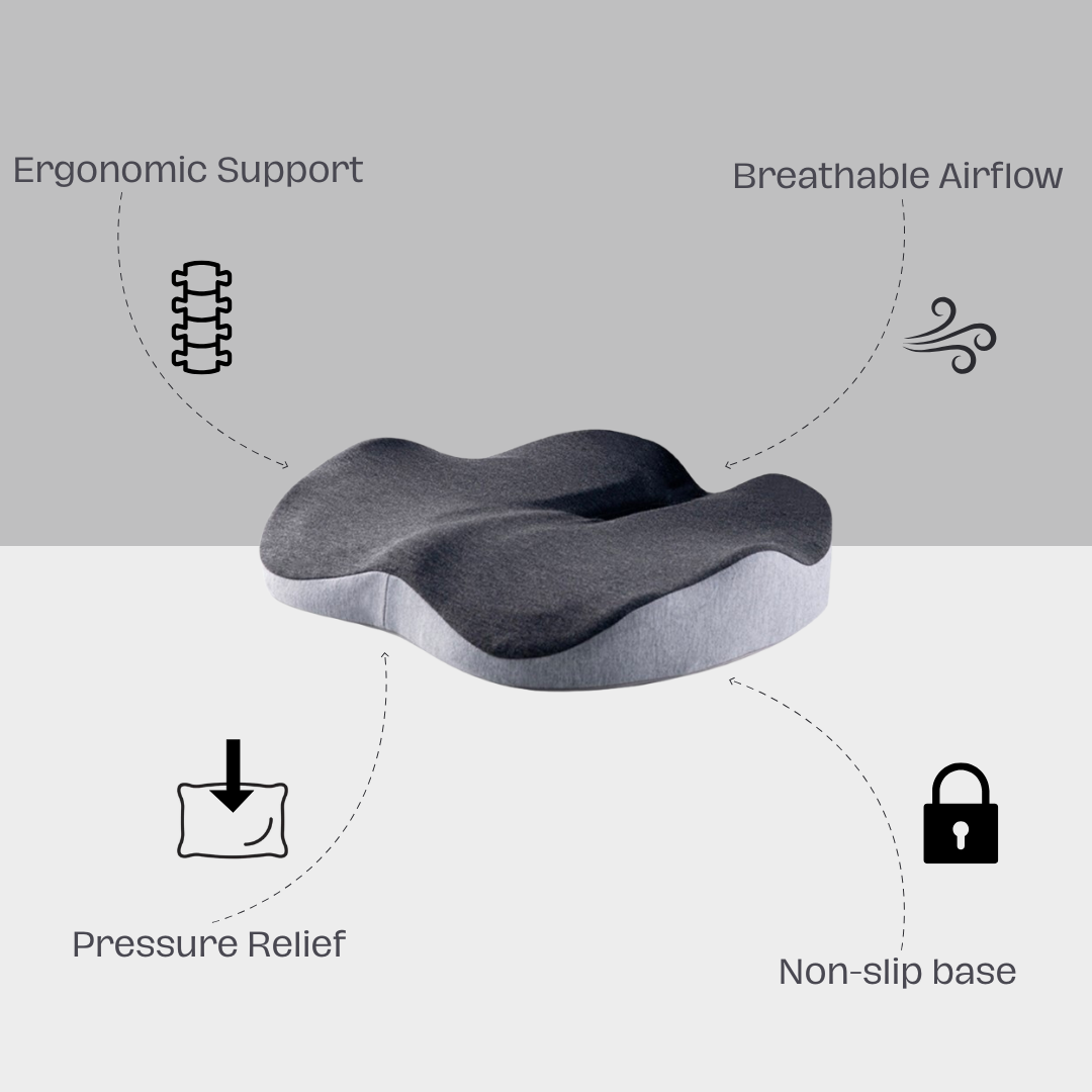 Orthopedic Memory Foam Seat Cushion