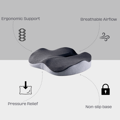 Orthopedic Memory Foam Seat Cushion